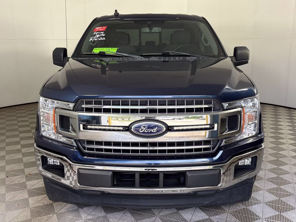 2020 Blue Ford F-150 XLT RWD Truck