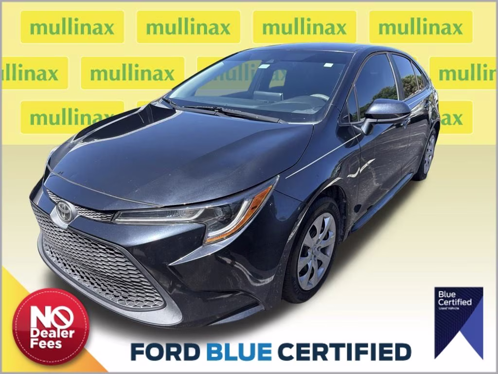 2020 Black Sand Pearl Toyota Corolla LE FWD Sedan