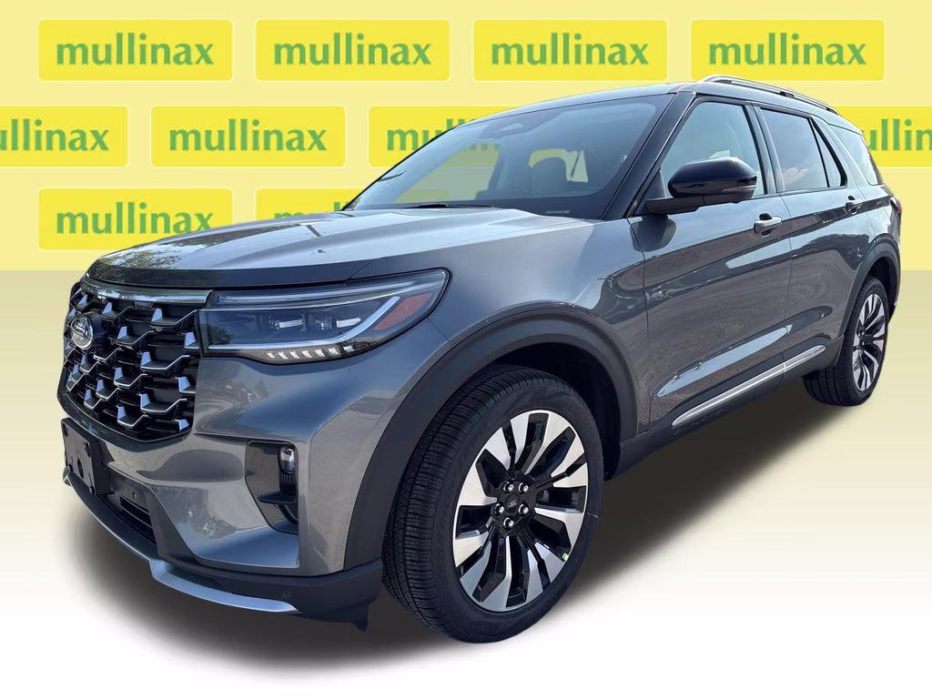 2026 Carbonized Gray Metallic Ford Explorer Platinum 4X4 SUV