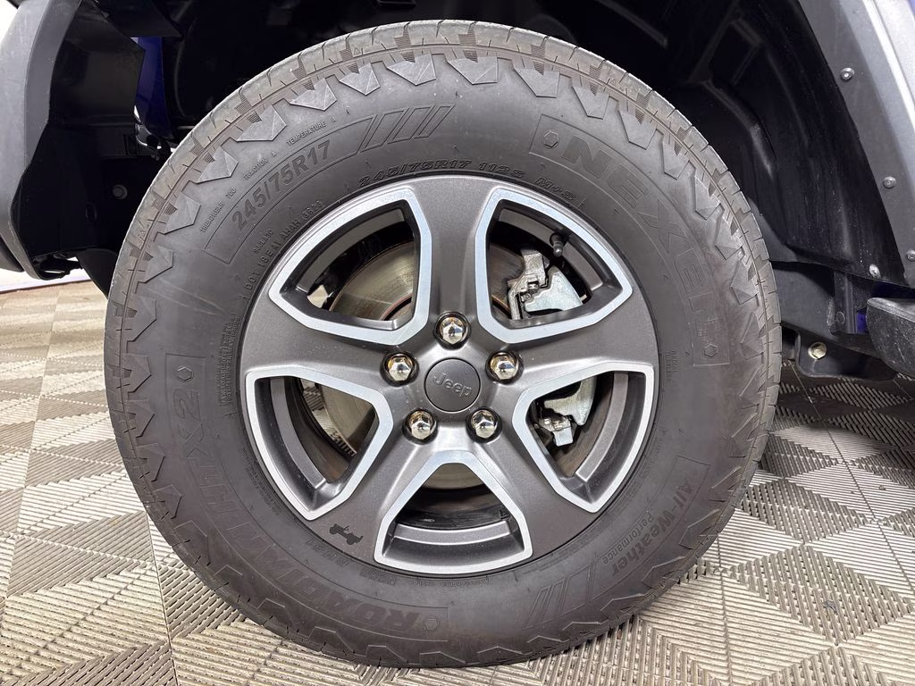 2018 Ocean Blue Metallic Clearcoat Jeep Wrangler Unlimited Sport S 4X4 SUV