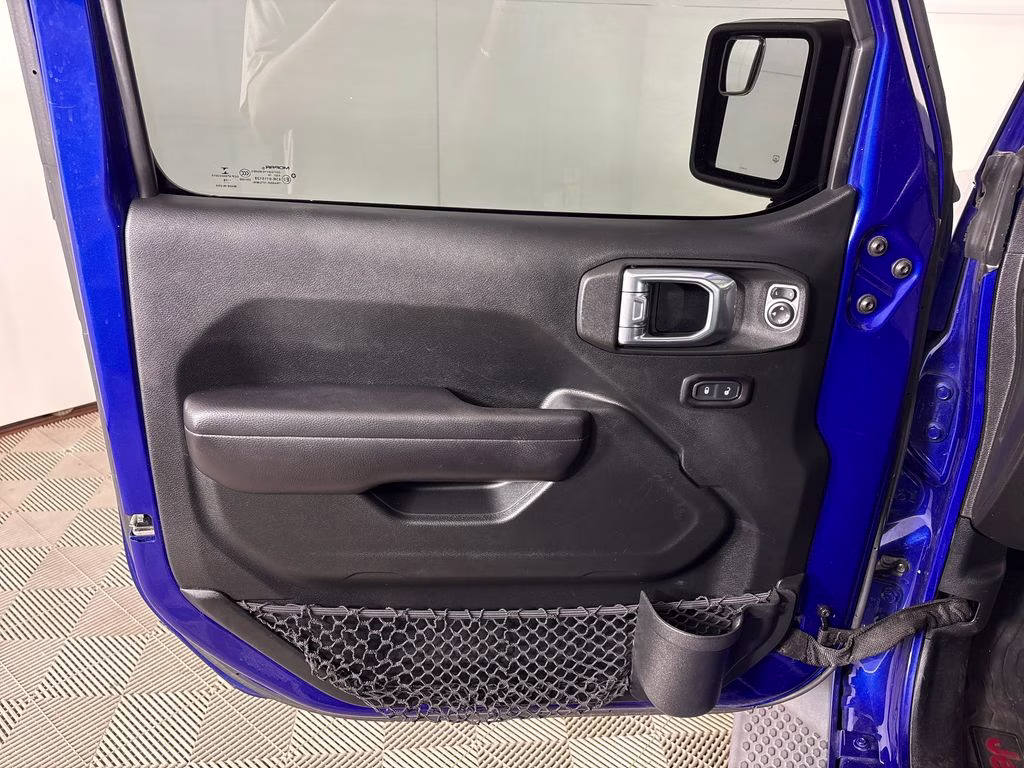 2018 Ocean Blue Metallic Clearcoat Jeep Wrangler Unlimited Sport S 4X4 SUV