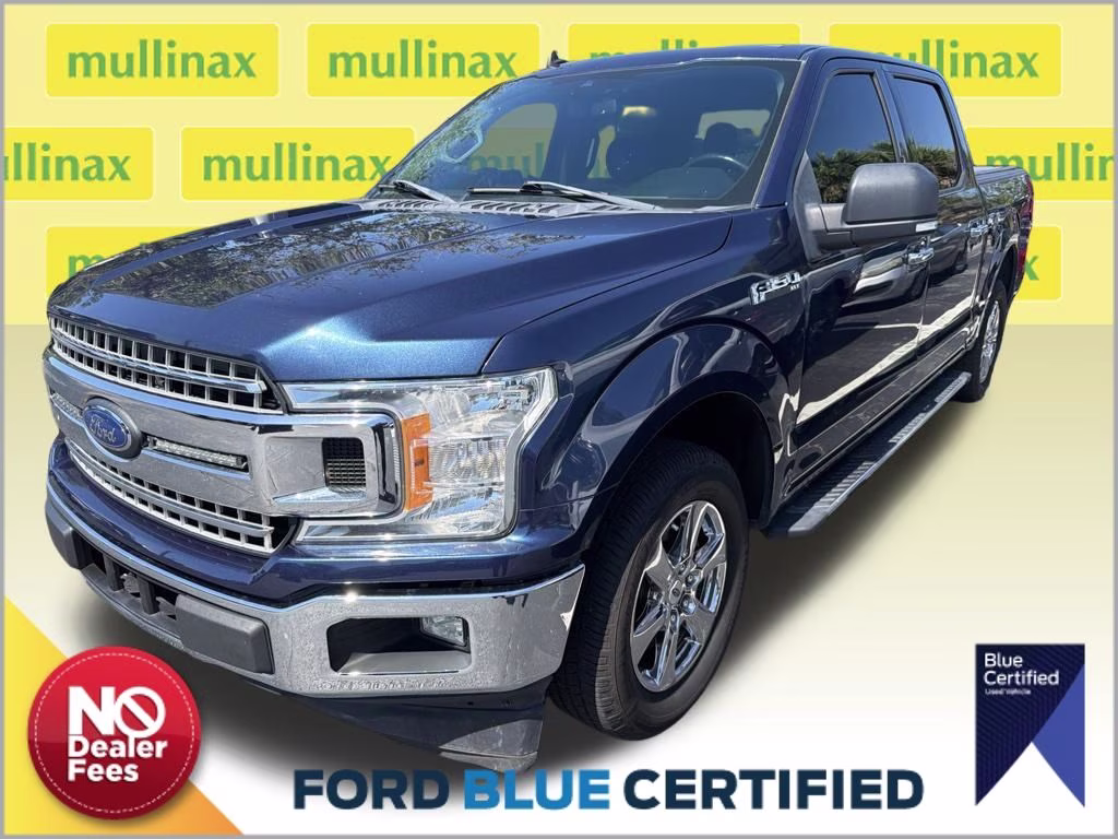 2020 Blue Ford F-150 XLT RWD Truck