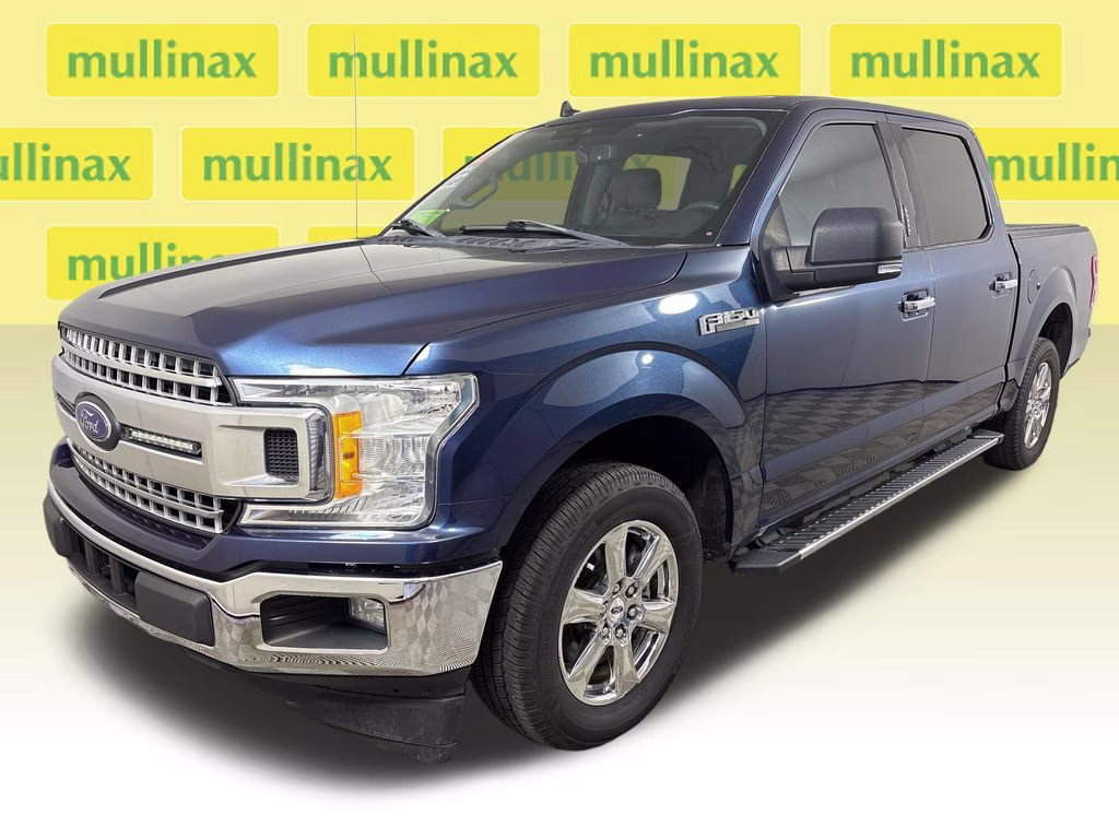 2020 Blue Ford F-150 XLT RWD Truck