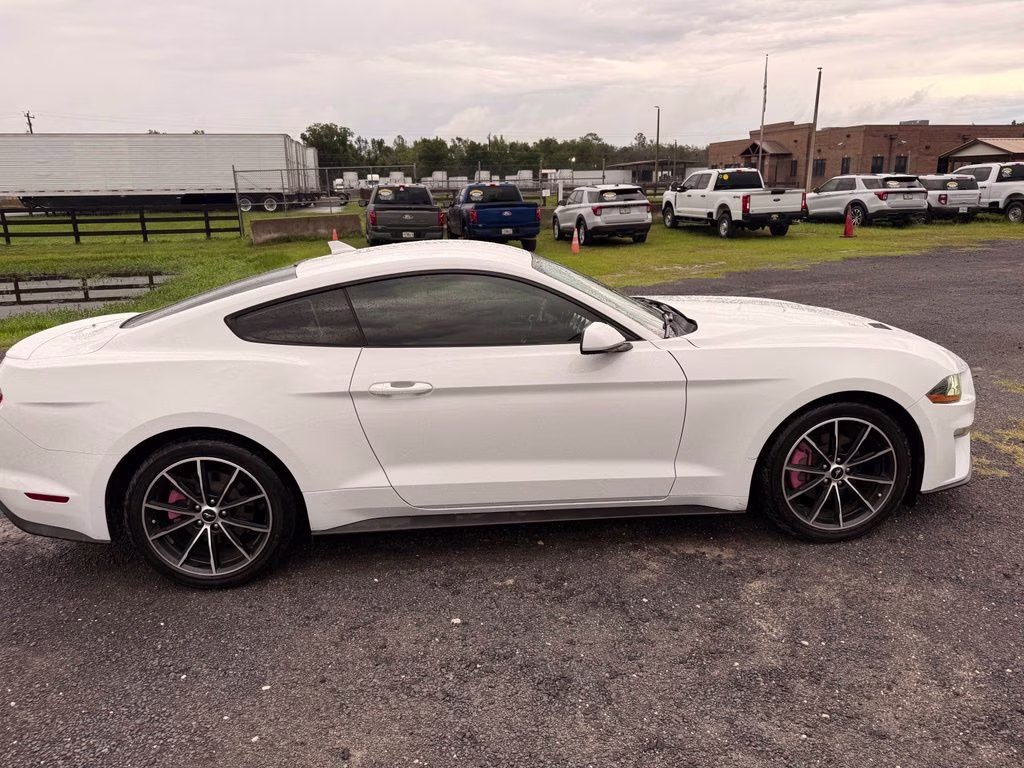 2020 Oxford White Ford Mustang EcoBoost RWD Coupe