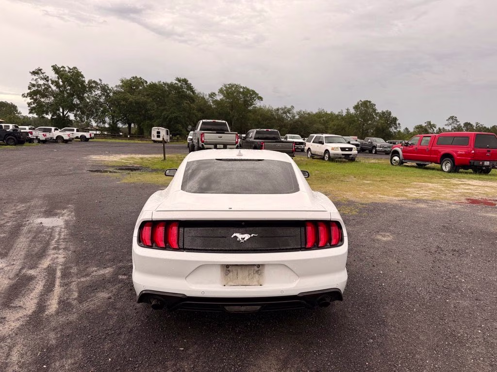 2020 Oxford White Ford Mustang EcoBoost RWD Coupe