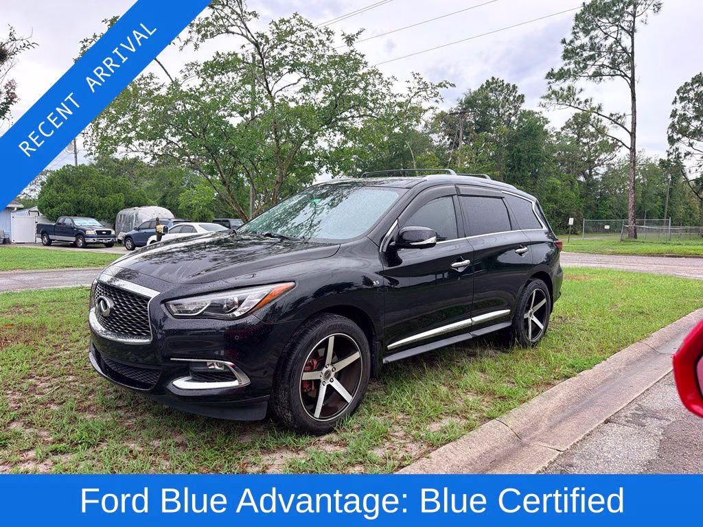 2017 Black Obsidian INFINITI QX60 Base FWD SUV