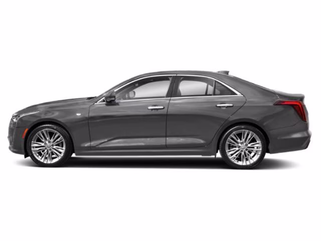 2022 Satin Steel Metallic Cadillac CT4 Premium Luxury RWD Sedan