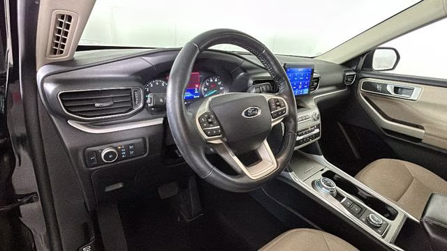 2020 Black Metallic Ford Explorer XLT 4X4 SUV