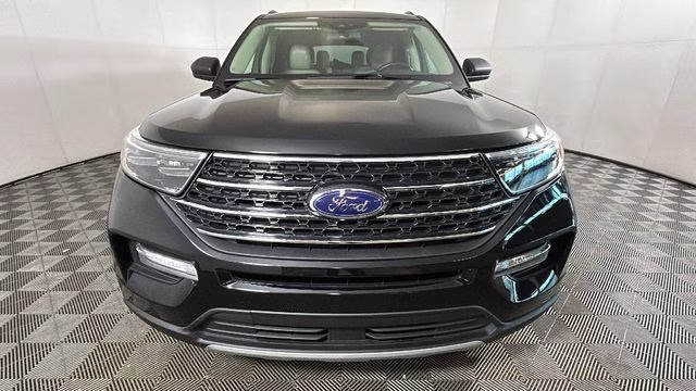 2020 Black Metallic Ford Explorer XLT 4X4 SUV