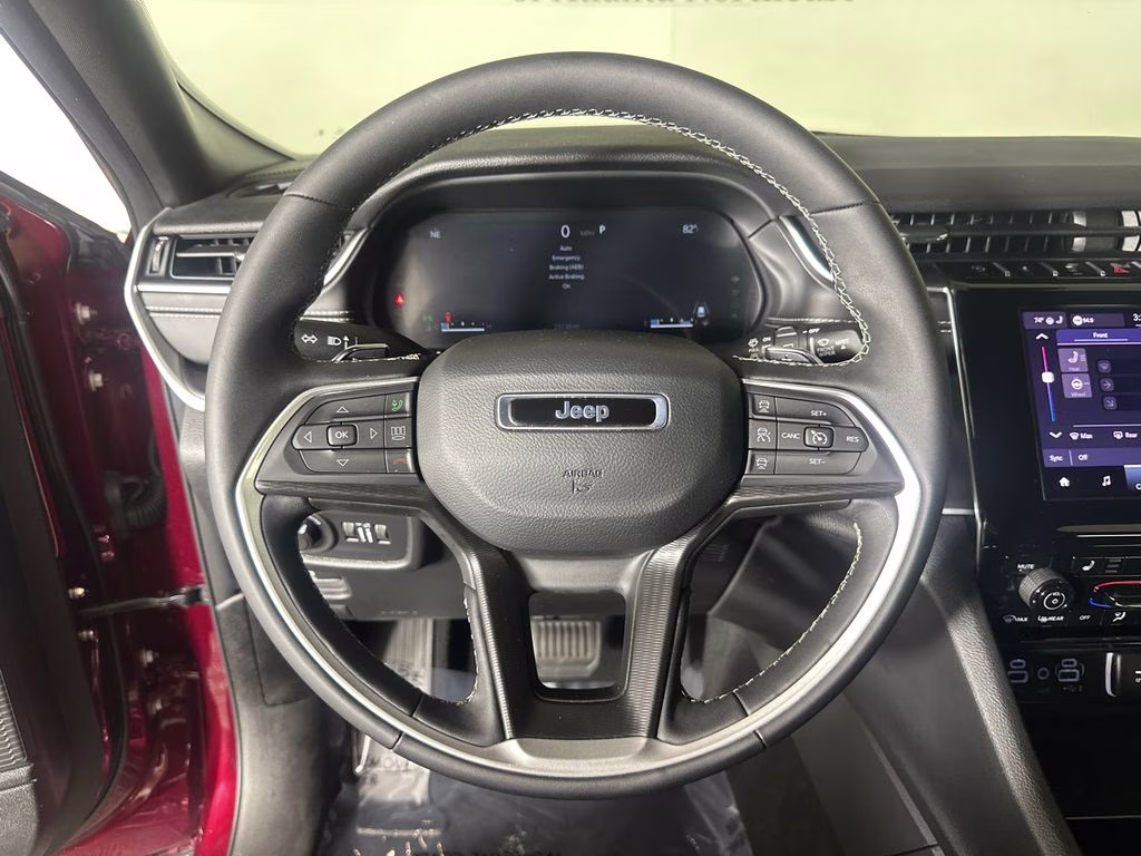 2025 Velvet Red Pearlcoat Jeep Grand Cherokee L Laredo 4X4 SUV