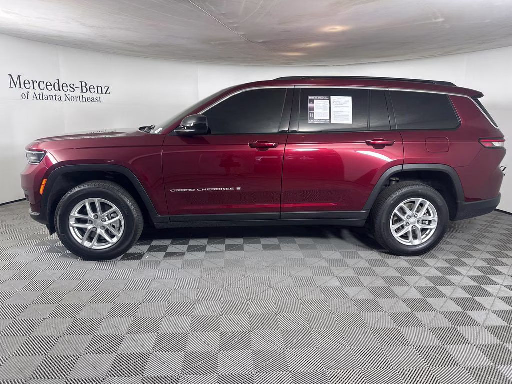 2025 Velvet Red Pearlcoat Jeep Grand Cherokee L Laredo 4X4 SUV