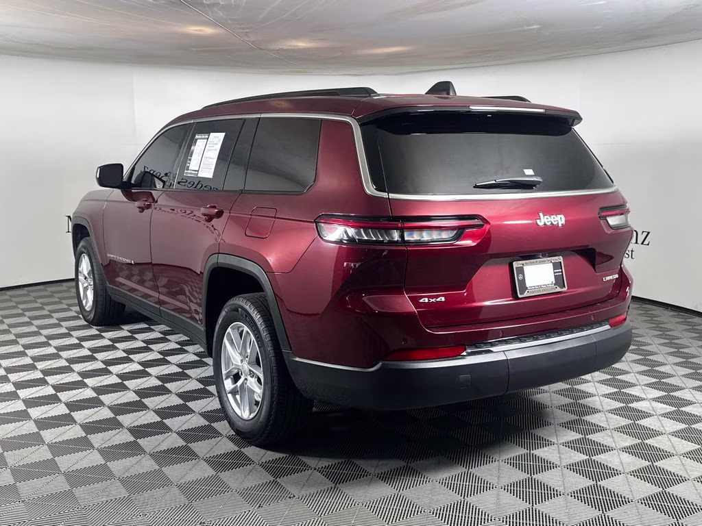 2025 Velvet Red Pearlcoat Jeep Grand Cherokee L Laredo 4X4 SUV