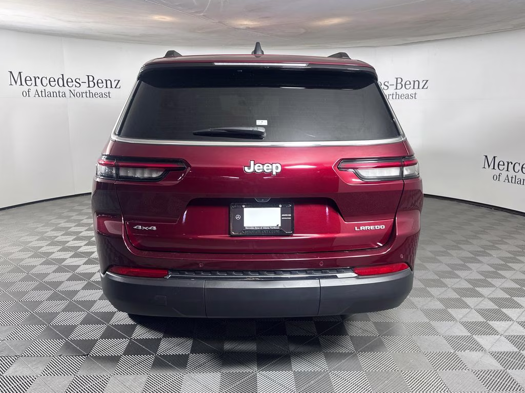 2025 Velvet Red Pearlcoat Jeep Grand Cherokee L Laredo 4X4 SUV