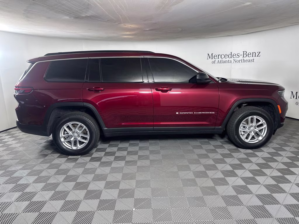 2025 Velvet Red Pearlcoat Jeep Grand Cherokee L Laredo 4X4 SUV
