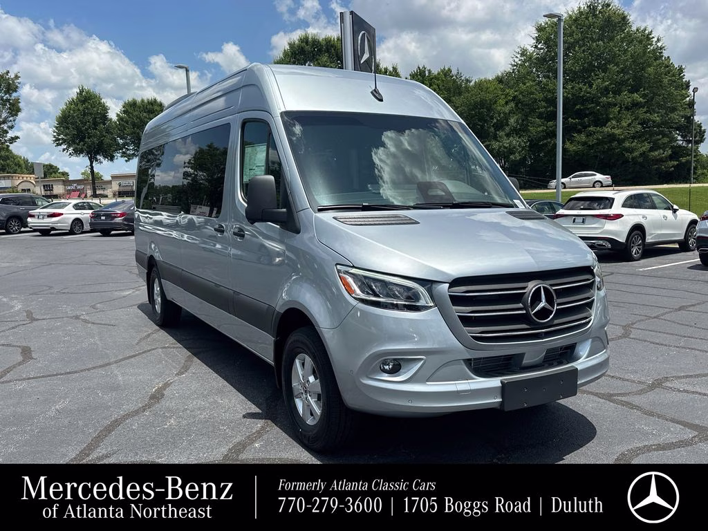 2026 Silver Mercedes-Benz Sprinter 2500 Passenger 170 WB RWD Van