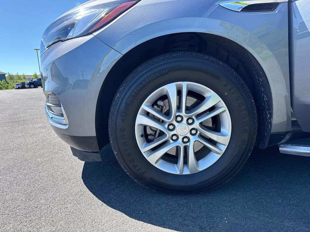 2018 Satin Steel Metallic Buick Enclave Essence AWD SUV