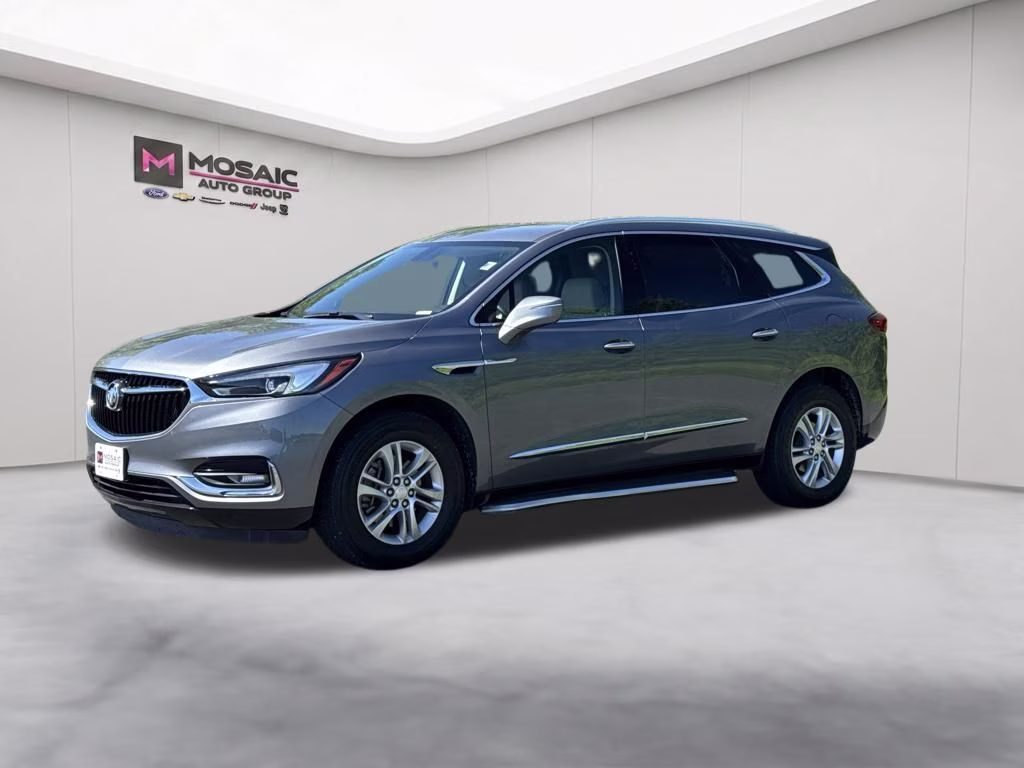 2018 Satin Steel Metallic Buick Enclave Essence AWD SUV