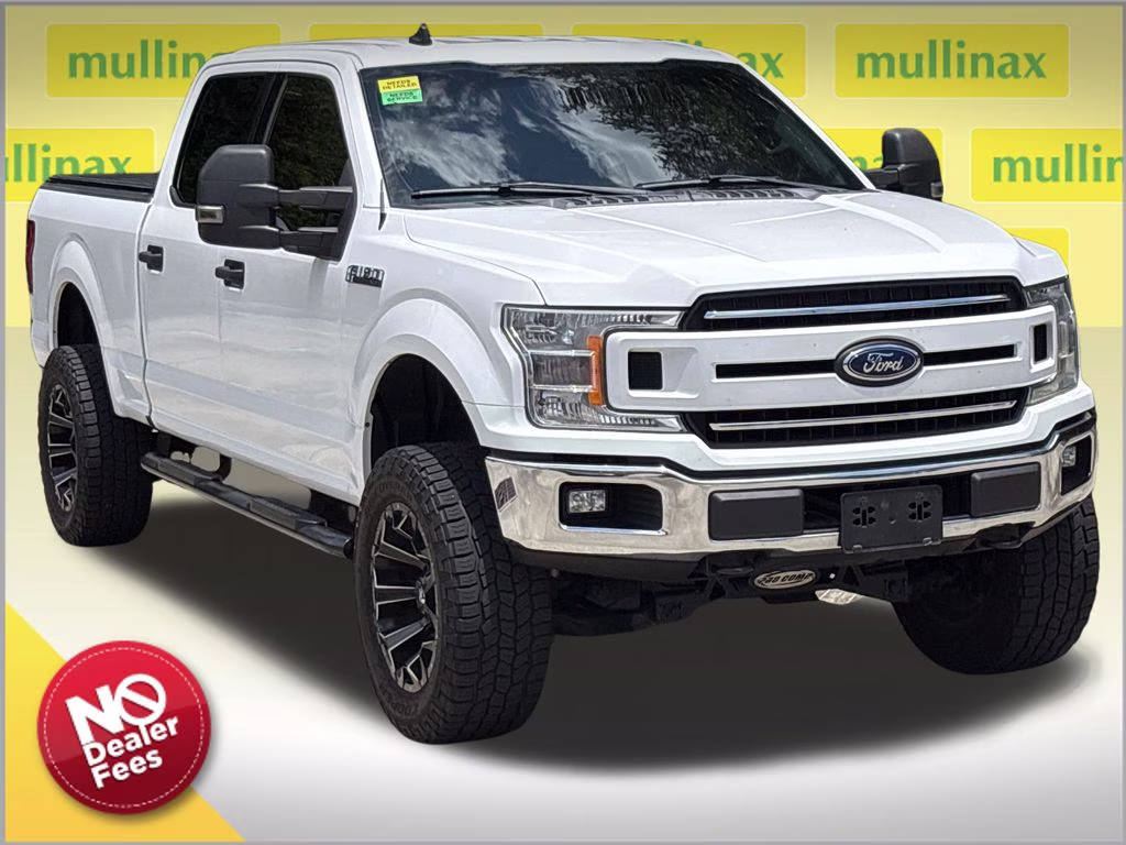 2019 White Ford F-150 XLT 4X4 Truck
