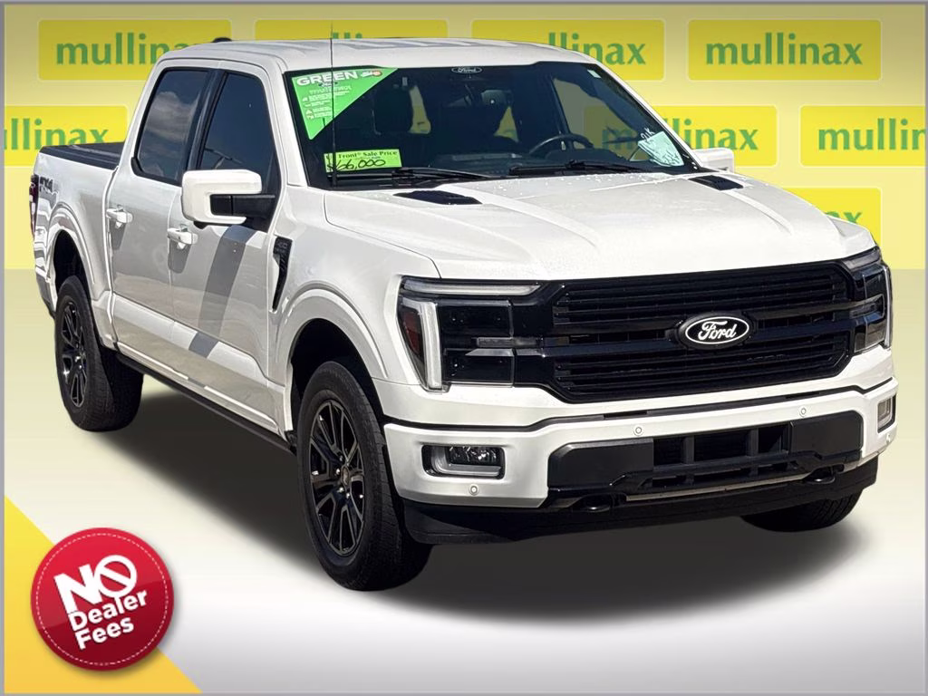 2025 White Metallic Ford F-150 Platinum 4X4 Truck