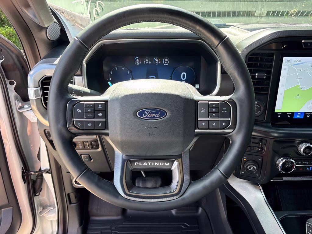 2025 White Metallic Ford F-150 Platinum 4X4 Truck