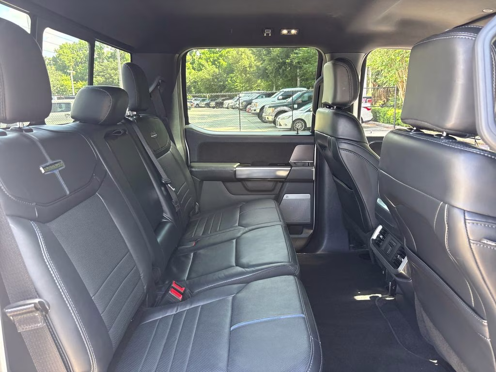 2025 White Metallic Ford F-150 Platinum 4X4 Truck