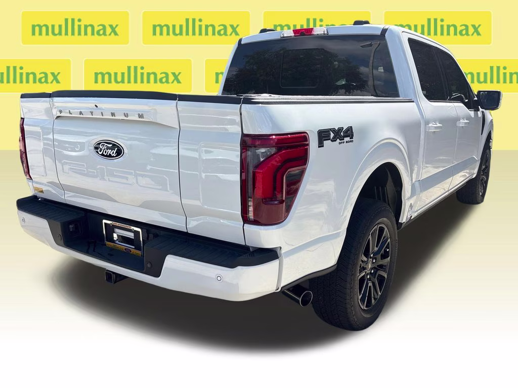 2025 White Metallic Ford F-150 Platinum 4X4 Truck