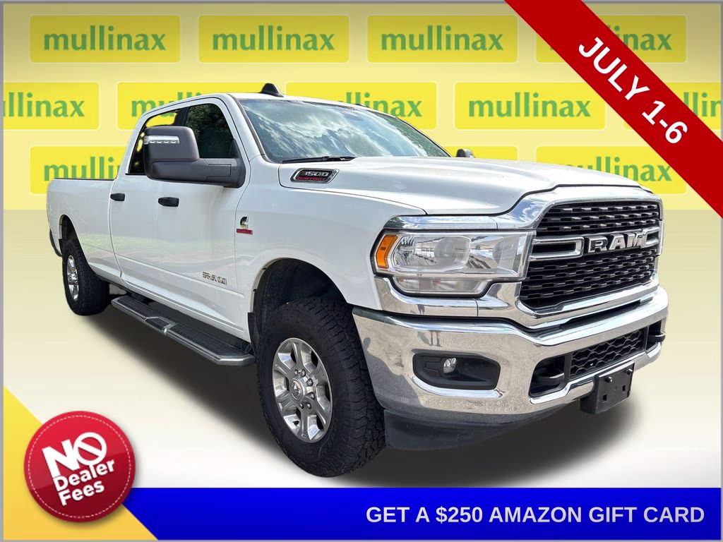 2024 Bright White Clearcoat Ram 3500 Big Horn 4X4 Truck