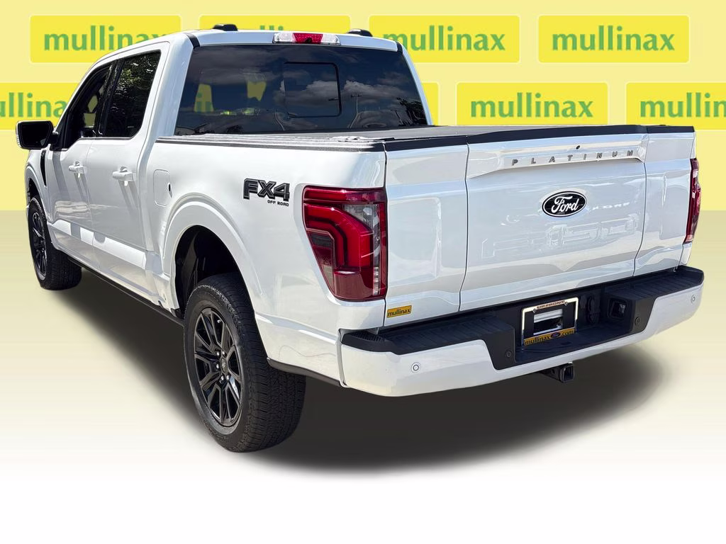 2025 White Metallic Ford F-150 Platinum 4X4 Truck