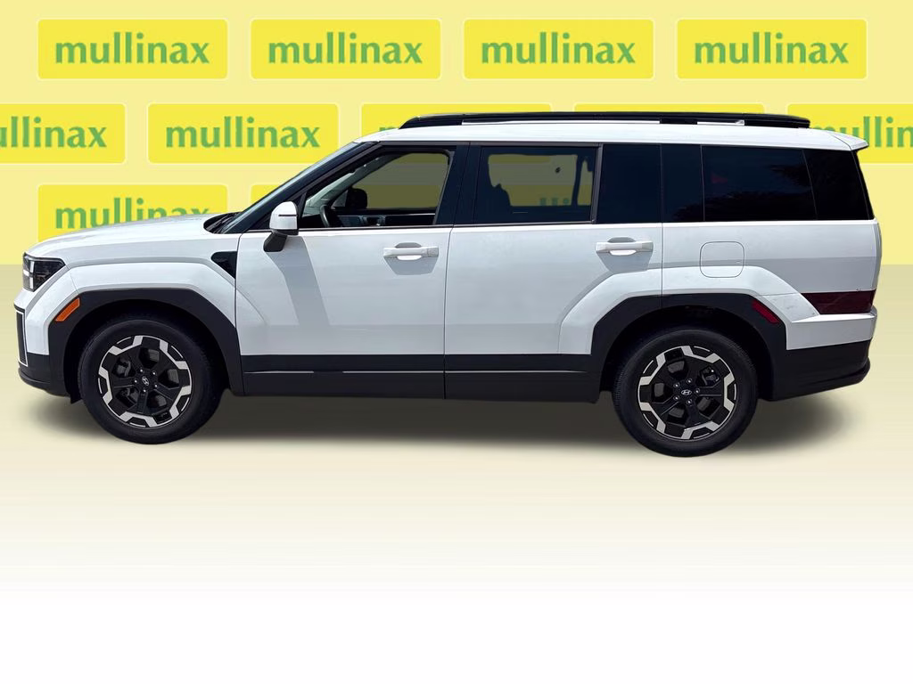 2024 Serenity White Hyundai Santa Fe SEL AWD SUV