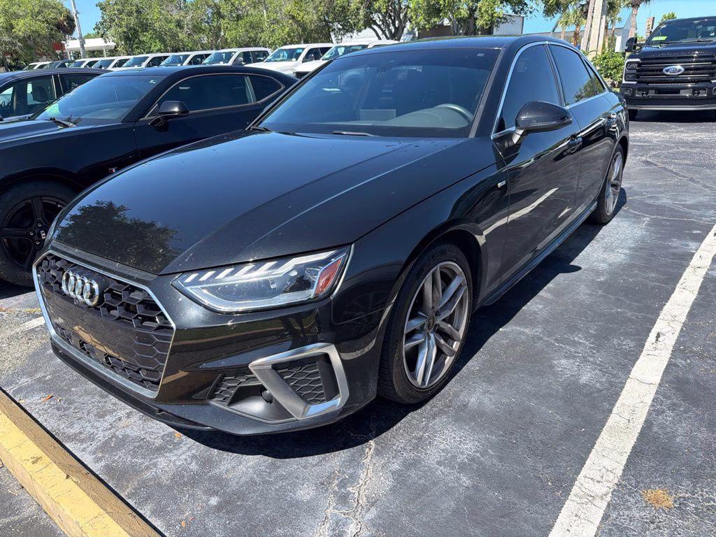 2023 Chronos Gray Metallic Audi A4 45 S line Premium Plus AWD Sedan