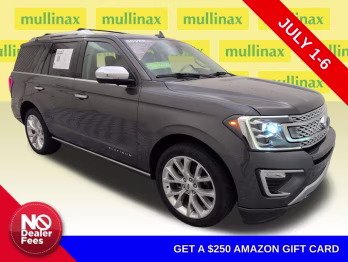 2019 Magnetic Metallic Ford Expedition Platinum 4X4 SUV