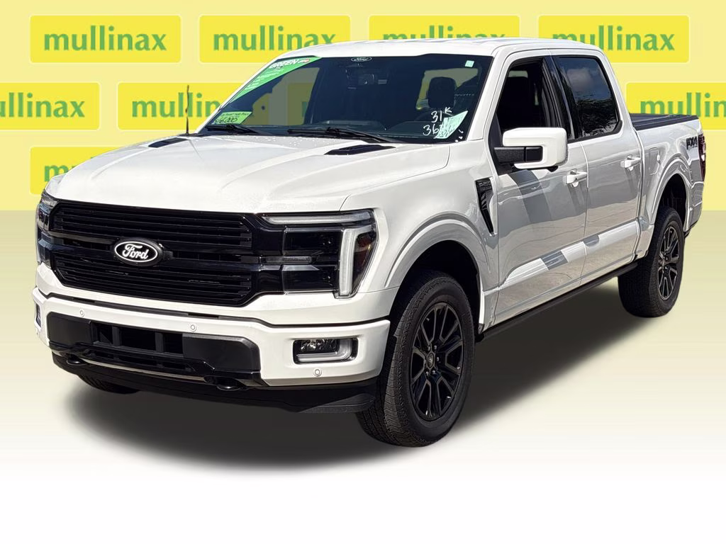 2025 White Metallic Ford F-150 Platinum 4X4 Truck