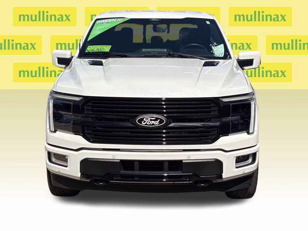 2025 White Metallic Ford F-150 Platinum 4X4 Truck