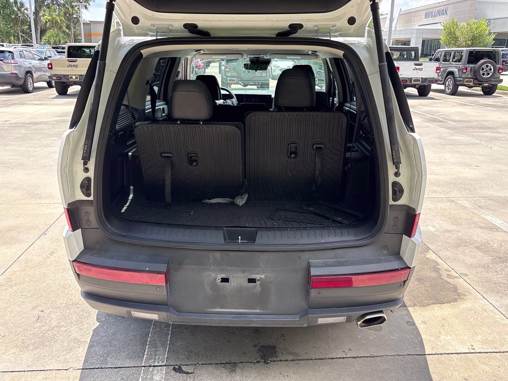 2024 Serenity White Hyundai Santa Fe SEL AWD SUV