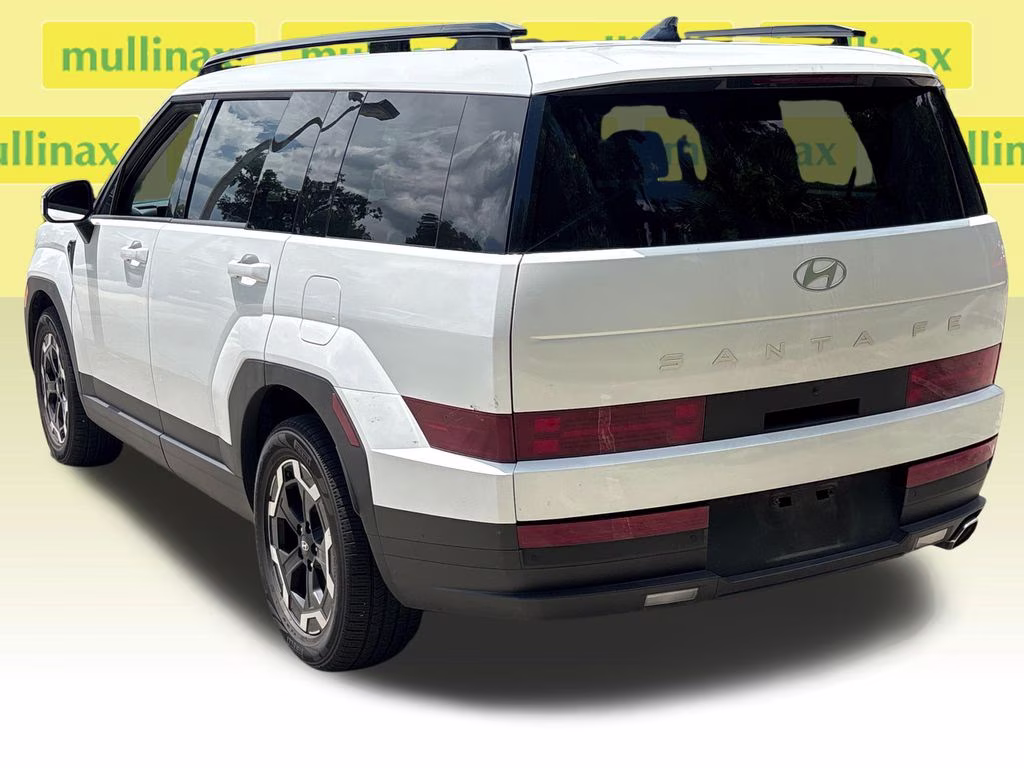 2024 Serenity White Hyundai Santa Fe SEL AWD SUV