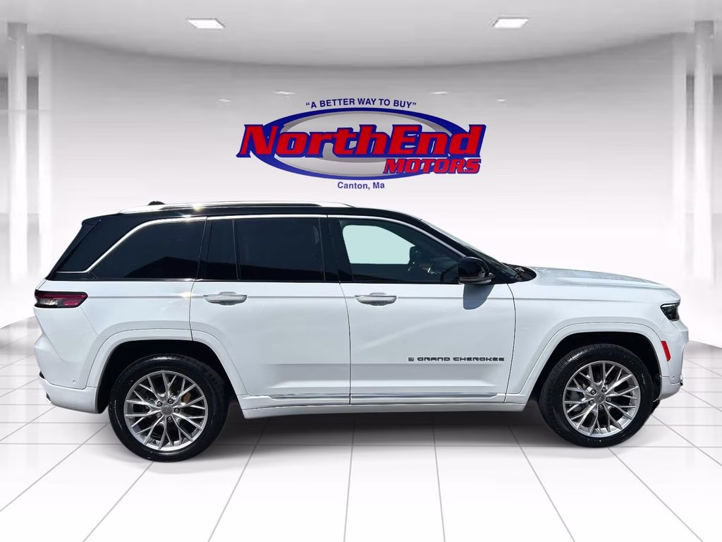 2023 Bright White Clearcoat Jeep Grand Cherokee Summit 4X4 SUV