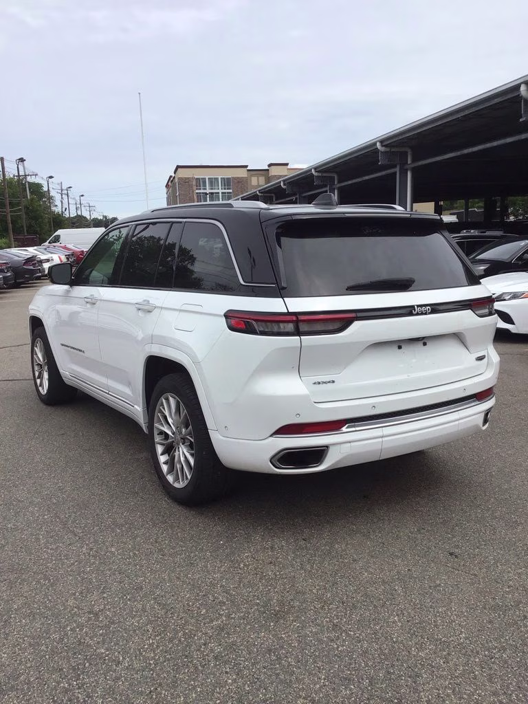2023 Bright White Clearcoat Jeep Grand Cherokee Summit 4X4 SUV