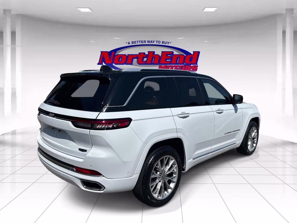 2023 Bright White Clearcoat Jeep Grand Cherokee Summit 4X4 SUV