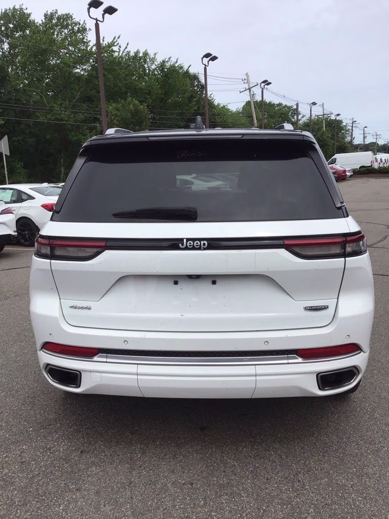 2023 Bright White Clearcoat Jeep Grand Cherokee Summit 4X4 SUV