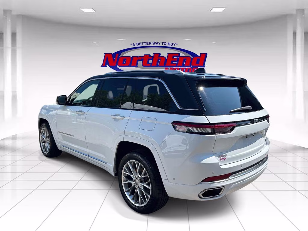 2023 Bright White Clearcoat Jeep Grand Cherokee Summit 4X4 SUV