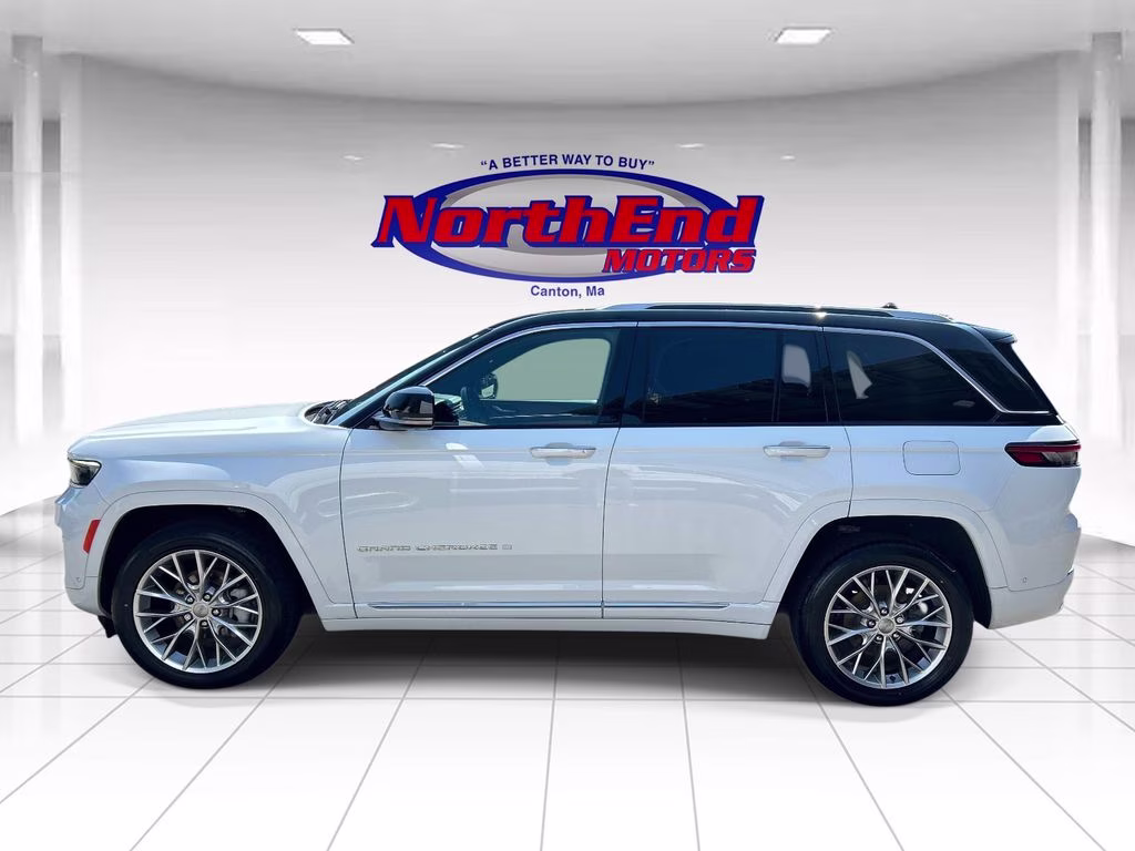 2023 Bright White Clearcoat Jeep Grand Cherokee Summit 4X4 SUV