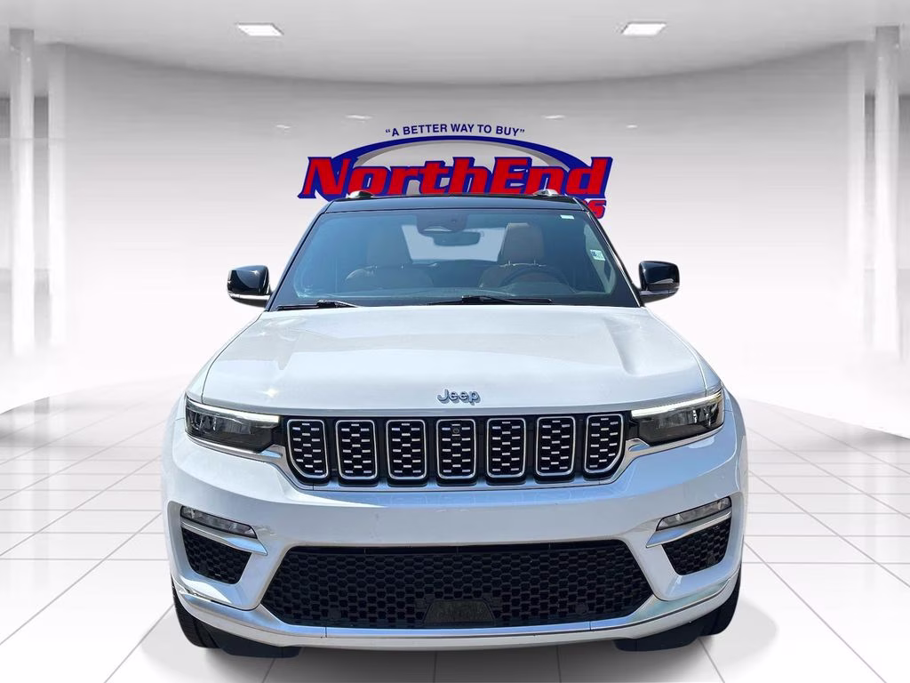 2023 Bright White Clearcoat Jeep Grand Cherokee Summit 4X4 SUV