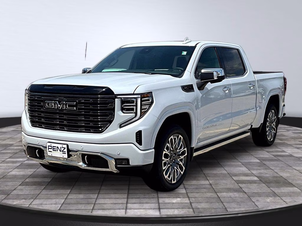 2026 Glacier White Tricoat GMC Sierra 1500 Denali Ultimate 4X4 Truck