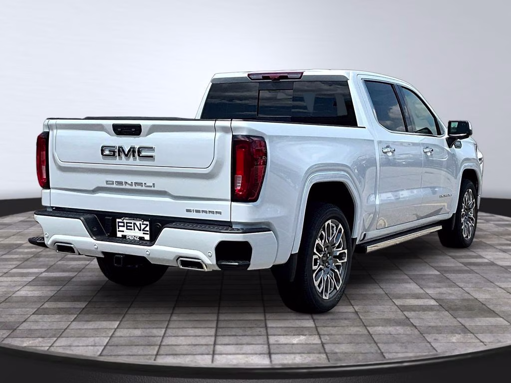 2026 Glacier White Tricoat GMC Sierra 1500 Denali Ultimate 4X4 Truck