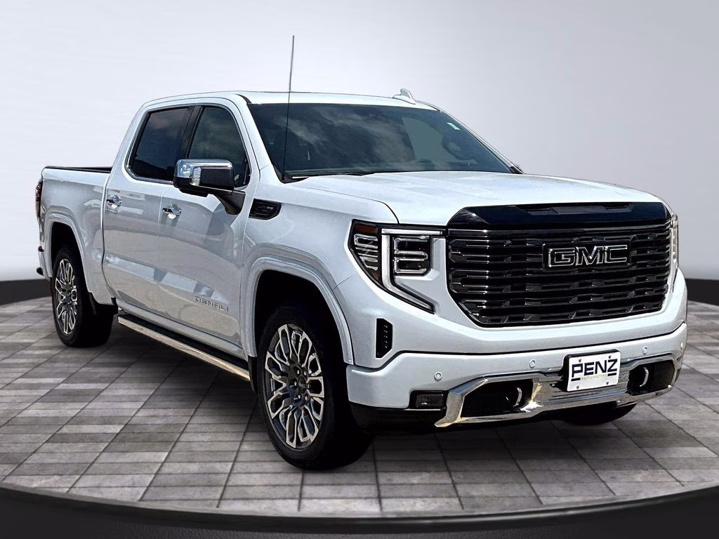 2026 Glacier White Tricoat GMC Sierra 1500 Denali Ultimate 4X4 Truck