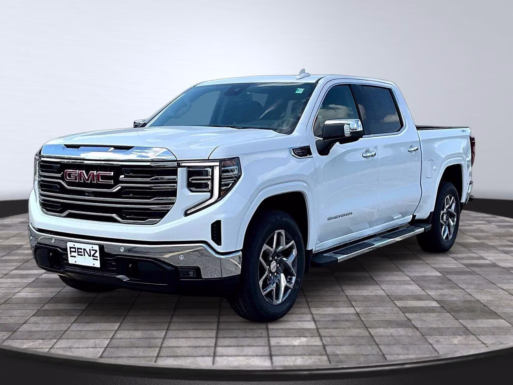 2026 Summit White GMC Sierra 1500 SLT 4X4 Truck
