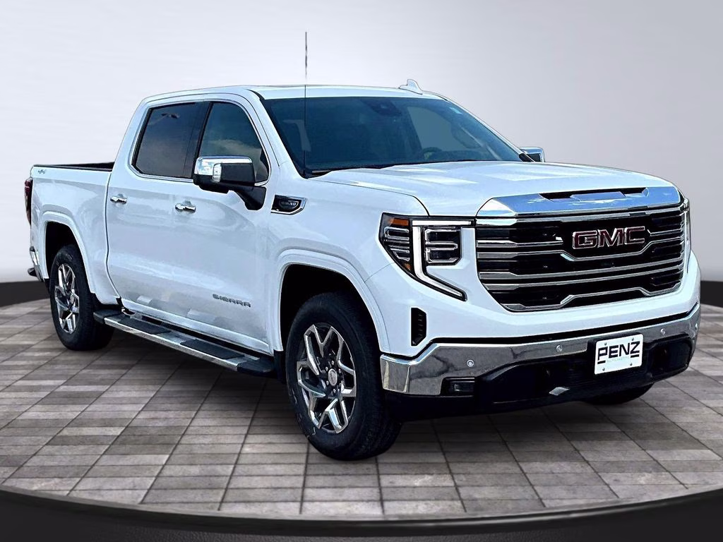 2026 Summit White GMC Sierra 1500 SLT 4X4 Truck