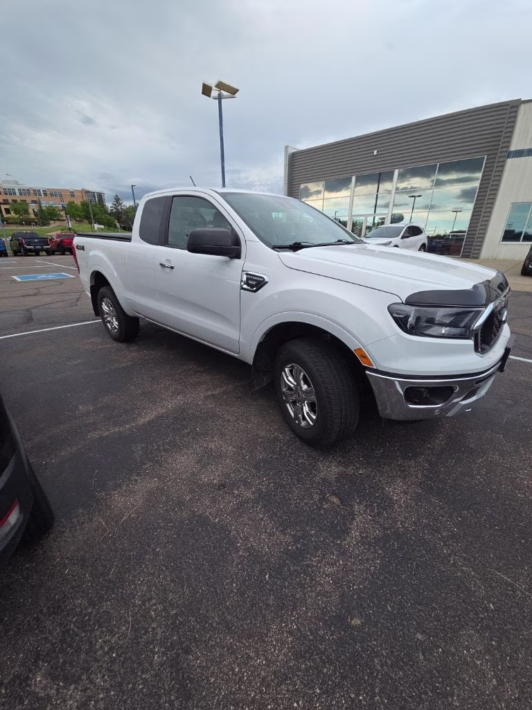 2019 Oxford White Ford Ranger XLT w/Chrome Appearance Pkg 4X4 Truck