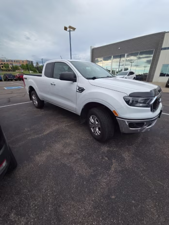 2019 Oxford White Ford Ranger XLT w/Chrome Appearance Pkg 4X4 Truck