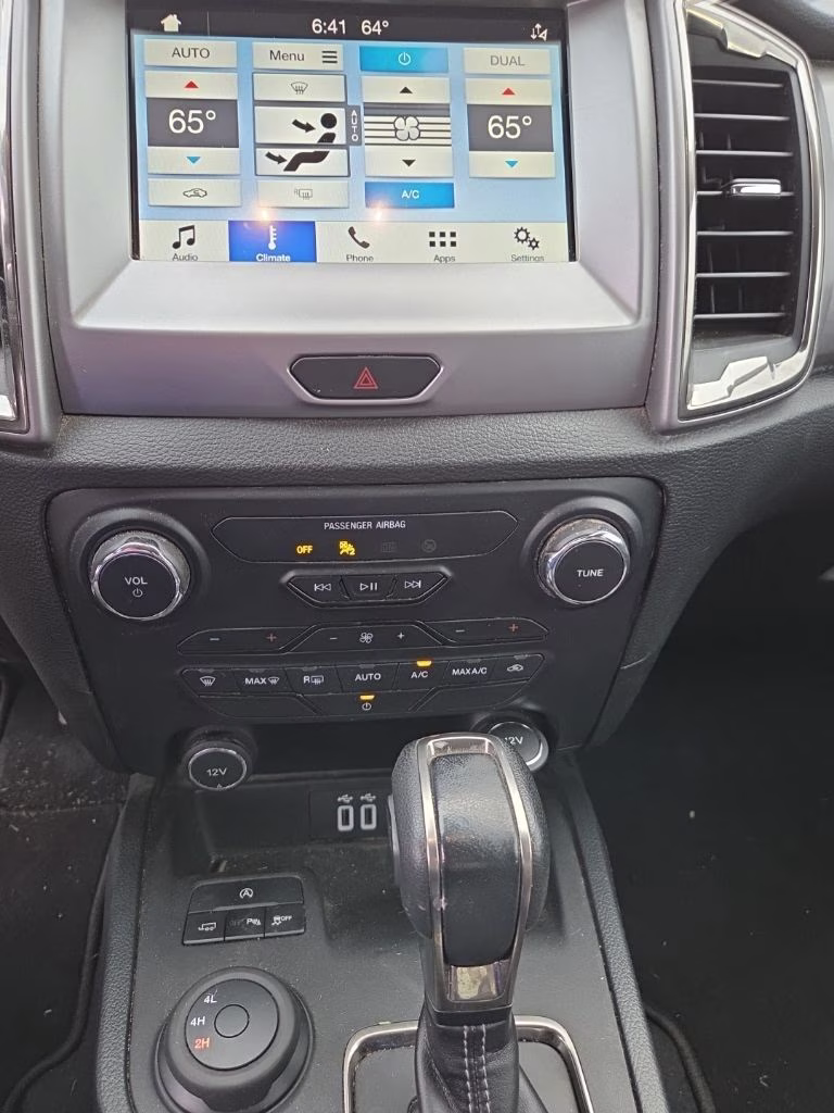 2019 Oxford White Ford Ranger XLT w/Chrome Appearance Pkg 4X4 Truck